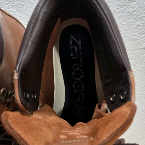 Cole Haan ZeroGrand Boots Casual Hiker Men”s 11 M British Tan C35555 - Picture 14 of 15